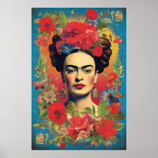 Affiche Frida Kahlo,
