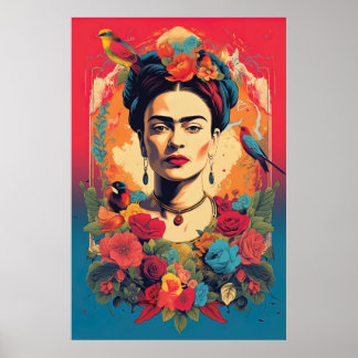 Affiche Frida Kahlo,