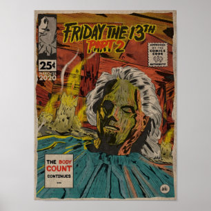 Affiche Friday the 13th part 2