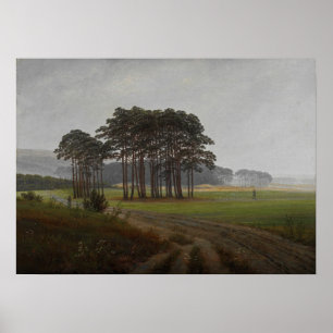 Affiche Friedrich - Cycle diurne, midi
