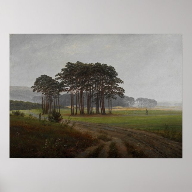 Affiche Friedrich - Cycle diurne, midi (Devant)