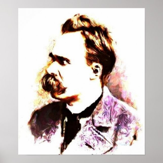 Affiche Friedrich Nietzsche (Devant)