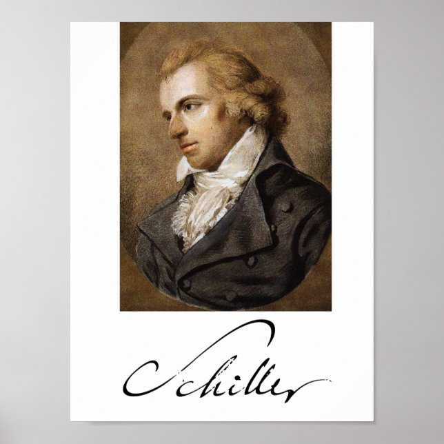 Affiche Friedrich Schiller (Devant)