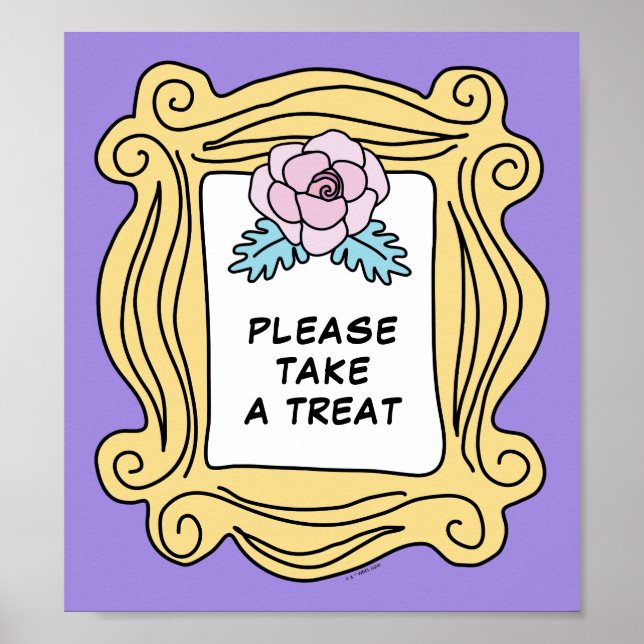 Affiche FRIENDS™ | Cadeaux pour enterrement de vie de jeun (Devant)