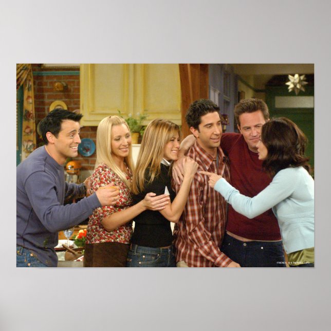 Affiche FRIENDS™| Cast Thanksgiving Group Hug (Devant)
