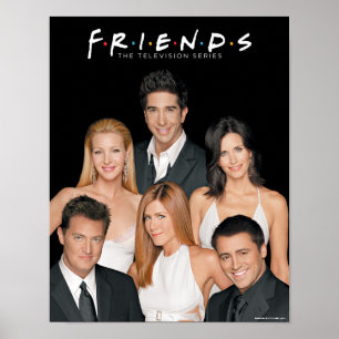 Affiche FRIENDS™   Casting en tenue de soirée vue rapproch