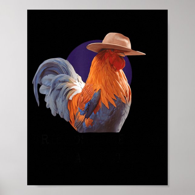 Affiche Friends Come And Go Scrappy Stays Funny Chicken Me (Devant)