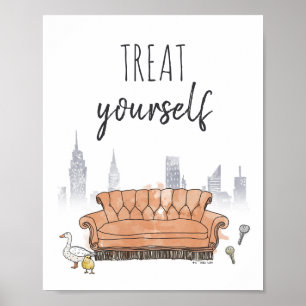 Affiche FRIENDS™   Friandises pour enterrement de vie de j
