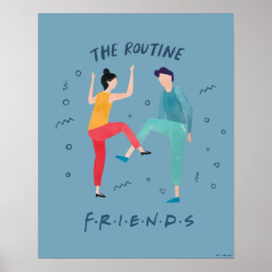 Affiche FRIENDS™ La Routine