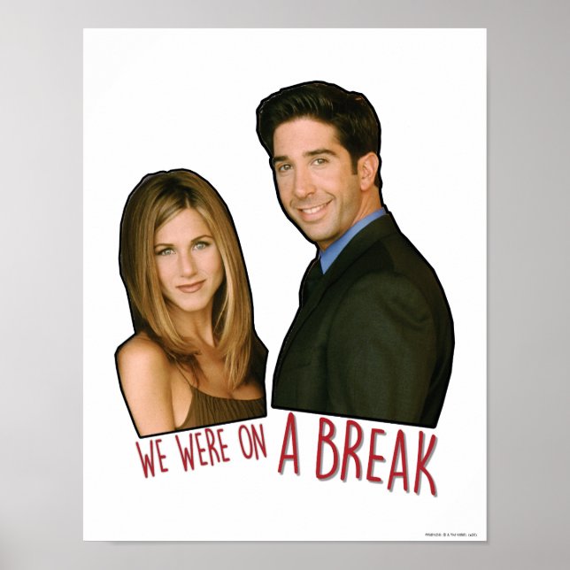 Affiche FRIENDS™ | Nous étions en pause (Devant)