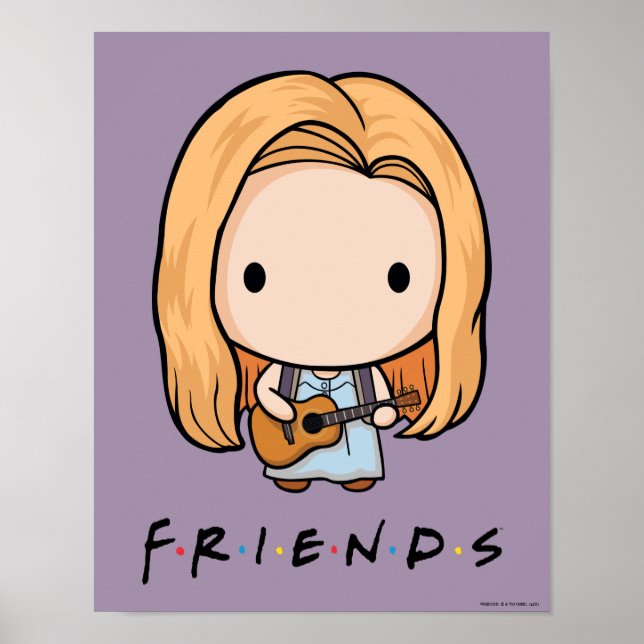 Affiche FRIENDS™ | Phoebe Chibi (Devant)