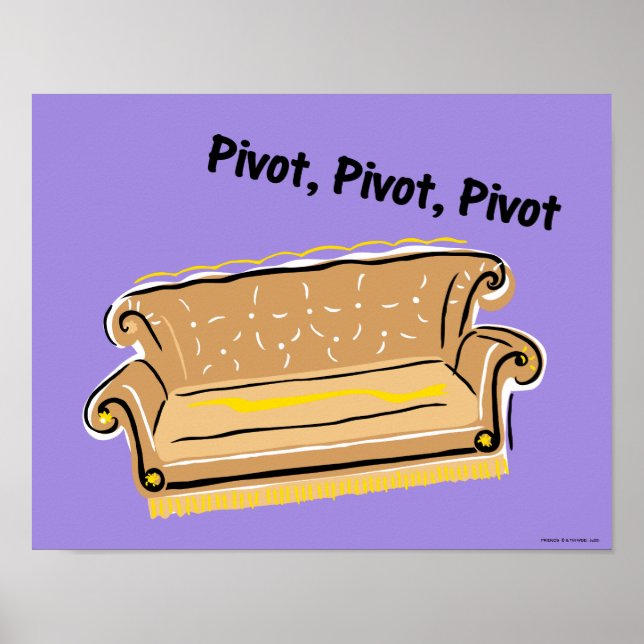 Affiche FRIENDS™ | Pivot (Devant)