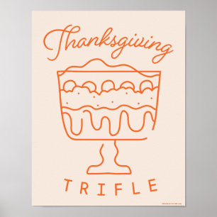 Affiche FRIENDS™ Trifle de Thanksgiving