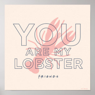 Affiche FRIENDS™ Tu es mon homard