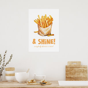 Affiche Fries et brins