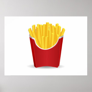 Affiche Fries françaises