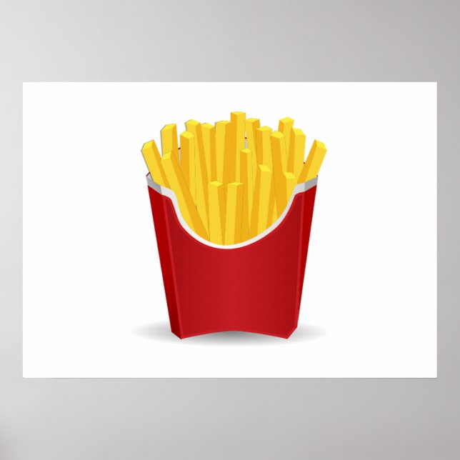 Affiche Fries françaises (Devant)