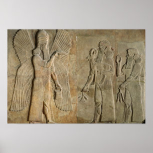 Affiche Frieze représentant un esprit ailé