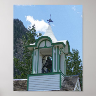 Affiche Frisco Clocher Schoolhouse, Colorado