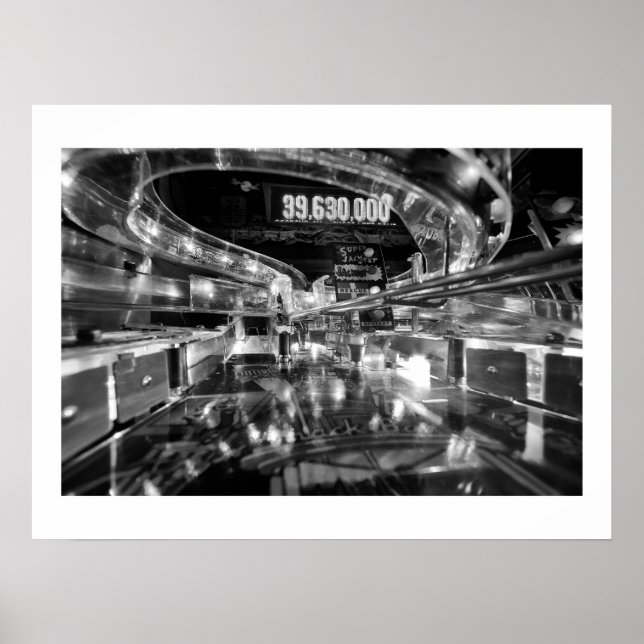 Affiche Frissons dans l'affiche de pinball 3D (Devant)