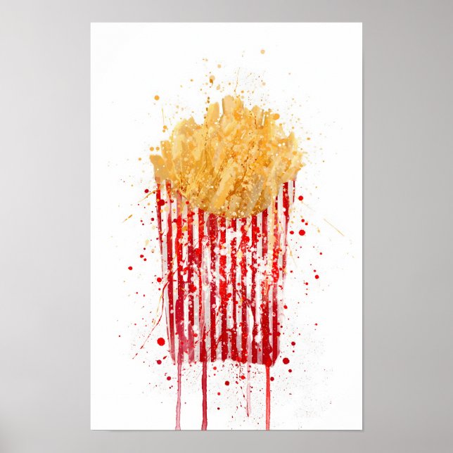 Affiche Frites (Devant)
