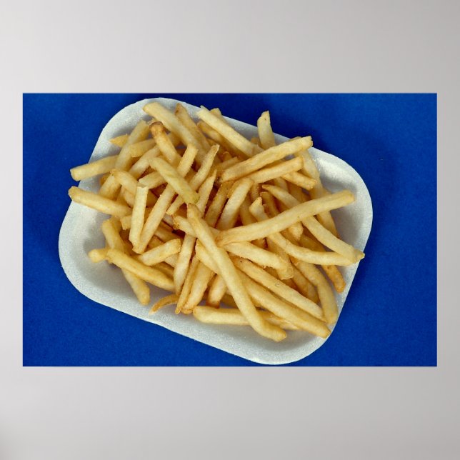 Affiche frites britanniques (Devant)