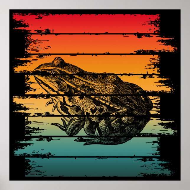 Affiche FROG vintage (Devant)