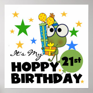 Affiche Froggie Hoppy 21e anniversaire