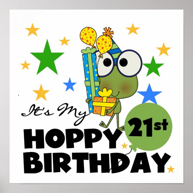 Affiche Froggie Hoppy 21e anniversaire (Devant)