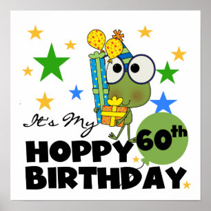 Affiche Froggie Hoppy 60e anniversaire