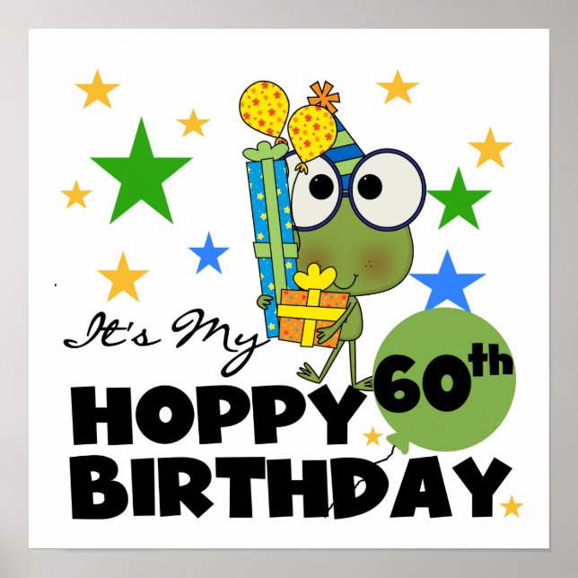 Affiche Froggie Hoppy 60e anniversaire (Devant)