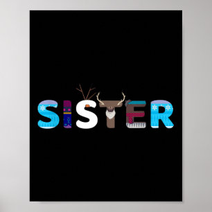 Affiche Froid Papa Et Maman Anniversaire Soeur Famille Fêt