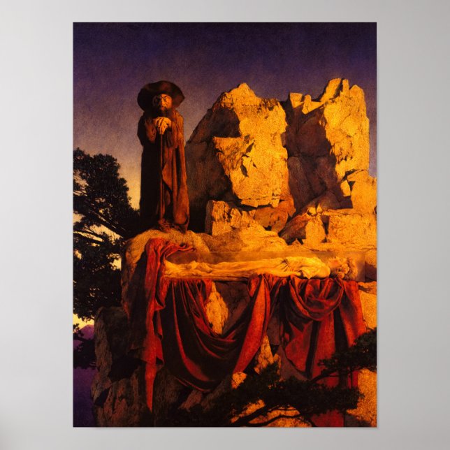 Affiche From the Story of Snow White, 1912 par Parrish (Devant)