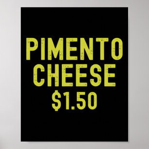 Affiche Fromage de Piment Golf Papa Maître Joueurs de Golf
