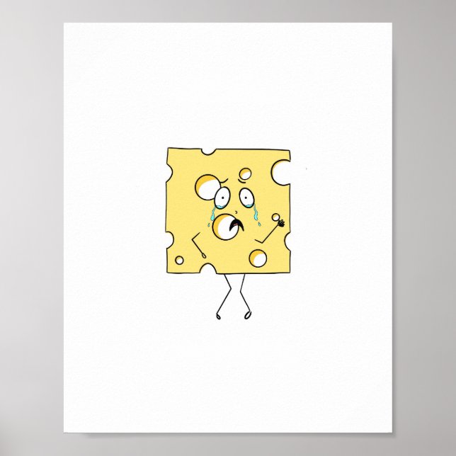 Affiche Fromage Gouda, thème fromage (Devant)