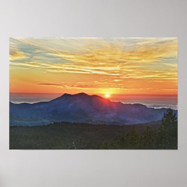 Affiche Front Range Sunrise, Colorado (Devant)