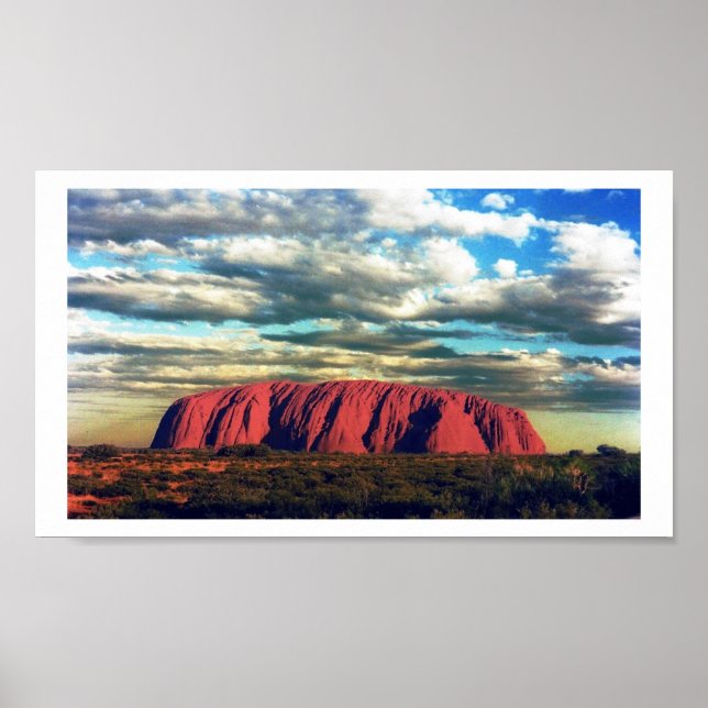 Affiche frontière uluru (Devant)