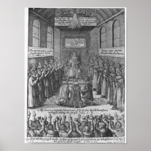 Affiche Frontispice à "Vox REGIS" par Thomas Scott