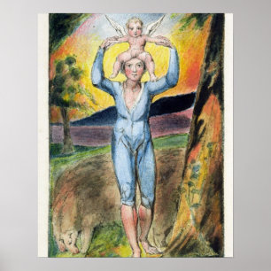 Affiche Frontispice des 'chansons de l'innocence et