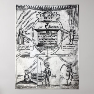Affiche Frontispice, "les saints Rest éternel