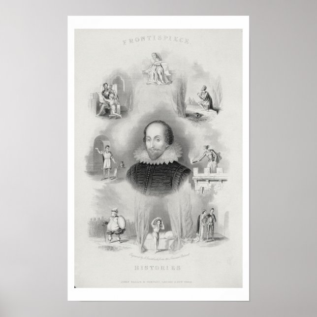 Affiche Frontispiece pour les "Histoires", de "Le Comple" (Devant)