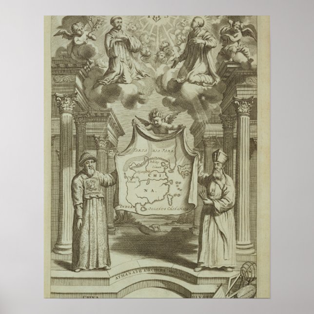 Affiche Frontispiece to 'China Illustrated' par Athanasius (Devant)