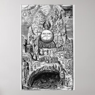 Affiche Frontispiece to George Wither's 'Emblems', 1635