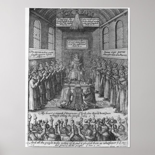 Affiche Frontispiece to 'Vox Regis' de Thomas Scott (Devant)