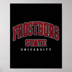 Affiche Frostburg Institut De Technologie Arc Rétro Pour M