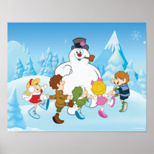 Affiche Frosty Snowman™ hiver