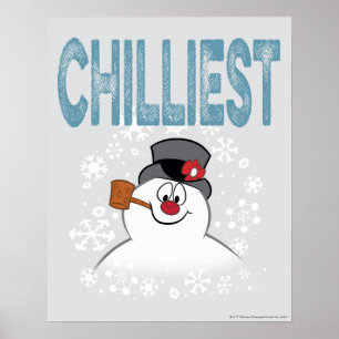 Affiche Frosty the Snowman™ Chilliest