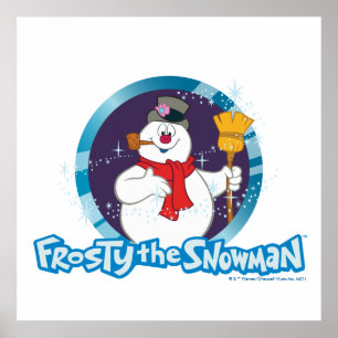 Affiche Frosty the Snowman™ Portrait magique Frosty