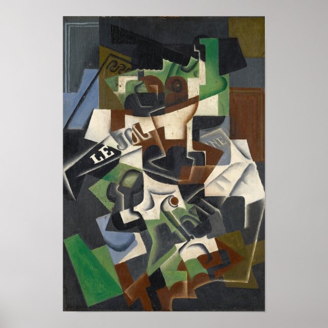 Affiche Fruit Bowl, Pipe and Journal, 1917 (Devant)