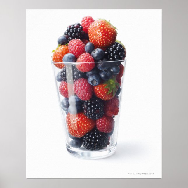 Affiche Fruit cru secoué (Devant)